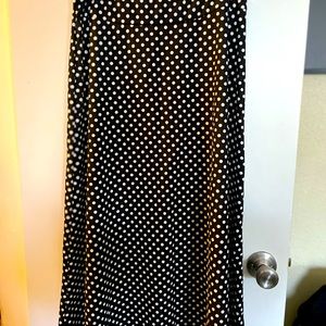 Woman’s long skirt